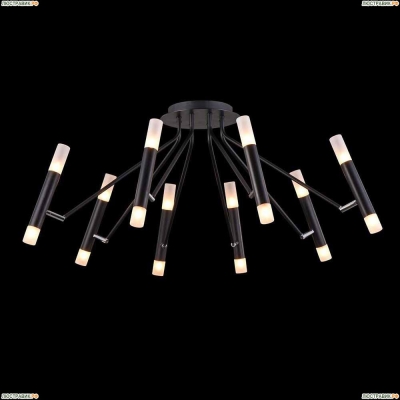 Люстра MOD620CL-16B ★Maytoni, 16 x 25Вт☀, Черный► — Купить▼