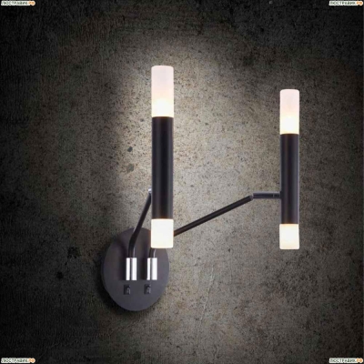 Бра MOD620WL-04B ★Maytoni, 4 x 25Вт☀, Черный► — Купить▼