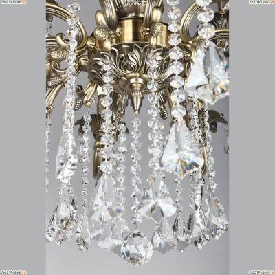 Подвесная люстра Omnilux Catanzaro Bronze OML-30813-15 - купить в интернет-магазине ЛЮСТРАВИК