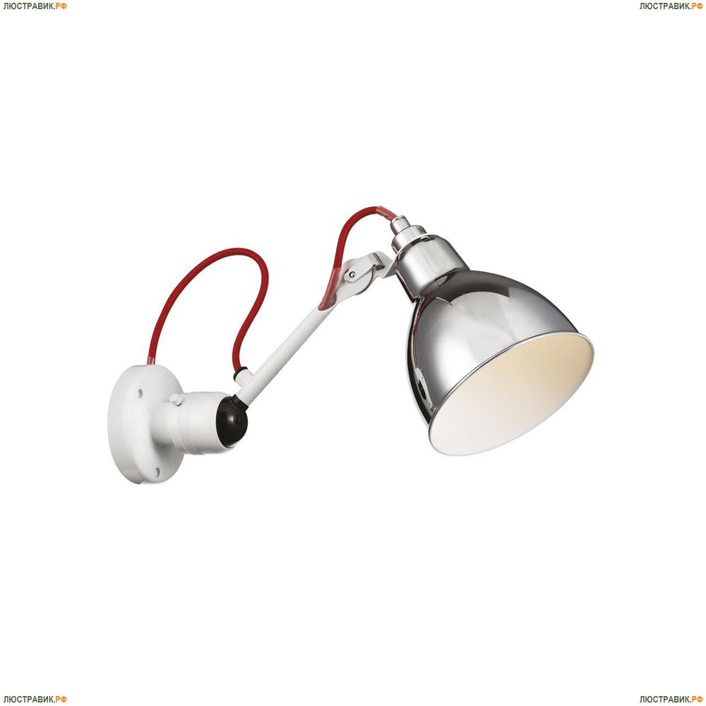 Бра 765604 ★Lightstar, 1 x 40Вт☀, Белый► — Купить▼