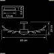 Люстра 791182 ★Lightstar, 8 x 40Вт☀, Золото► — Купить▼