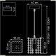 Подвес 795414 ★Lightstar, 1 x 40Вт☀, Хром► — Купить▼