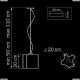 Подвес 802110 ★Lightstar, 1 x 40Вт☀, Хром► — Купить▼