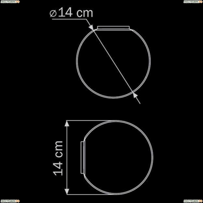 Светильник 803010 ★Lightstar, 1 x 40Вт☀, Слоновая кость► — Купить▼