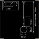Подвес 803110 ★Lightstar, 1 x 40Вт☀, Белый► — Купить▼