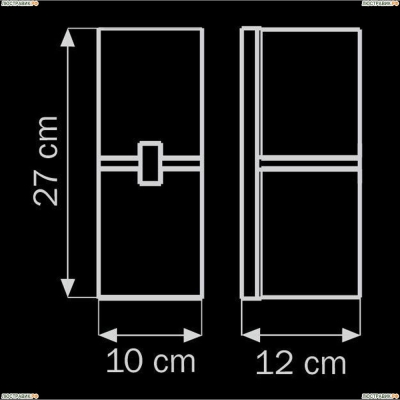 Бра 805620 ★Lightstar, 2 x 40Вт☀, Хром► — Купить▼