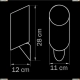 Бра 808610 ★Lightstar, 1 x 40Вт☀, Хром► — Купить▼