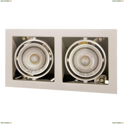 Светильник 214027 ★Lightstar, 2 x 50Вт☀, Титановый► — Купить▼