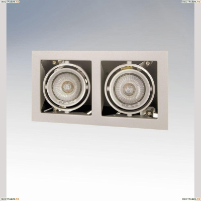 Светильник 214027 ★Lightstar, 2 x 50Вт☀, Титановый► — Купить▼