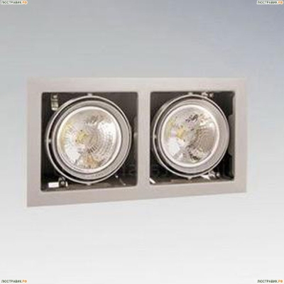Светильник 214127 ★Lightstar, 2 x 75Вт☀, Титановый► — Купить▼