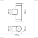 Светильник 351607 ★Lightstar, 2 x 50Вт☀, Черный► — Купить▼