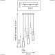 Люстра 756057 ★Lightstar, 5 x 40Вт☀, Черный► — Купить▼