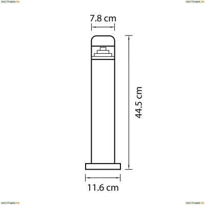 Уличный светодиодный светильник Lightstar Raggio 376907 - купить в интернет-магазине ЛЮСТРАВИК