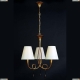Подвесная люстра Mantra Paola Painted Gold 3542 - купить в интернет-магазине ЛЮСТРАВИК
