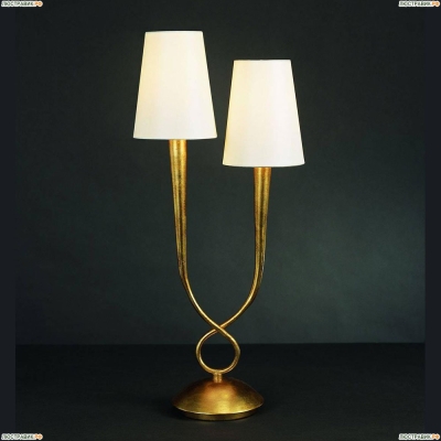 Настольная лампа Mantra Paola Painted Gold 3546 - купить в интернет-магазине ЛЮСТРАВИК