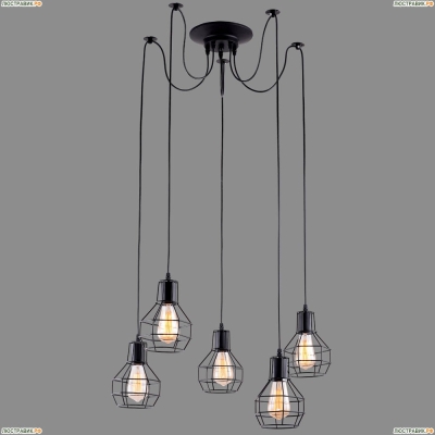 Люстра A1109SP-5BK ★Arte Lamp, Черный► — Купить▼