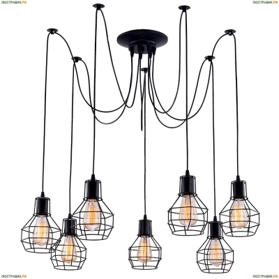 Люстра A1109SP-7BK ★Arte Lamp, Черный► — Купить▼