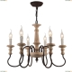 Люстра A1700LM-6BR ★Arte Lamp, Коричневый► — Купить▼