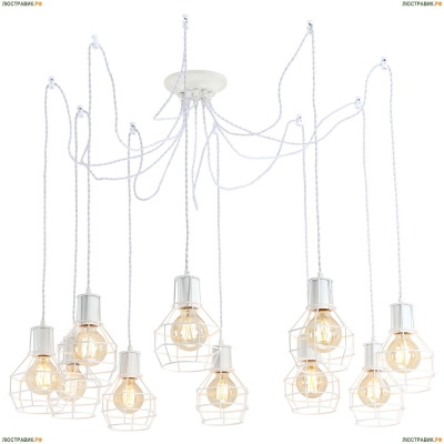 Люстра A9182SP-10WH ★Arte Lamp, Белый► — Купить▼