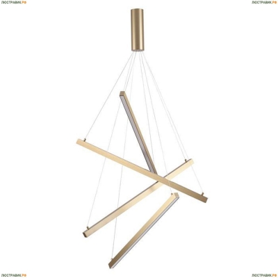 Подвес 3860/48L ★Odeon Light, 1 x 48Вт☀, Золото► — Купить▼
