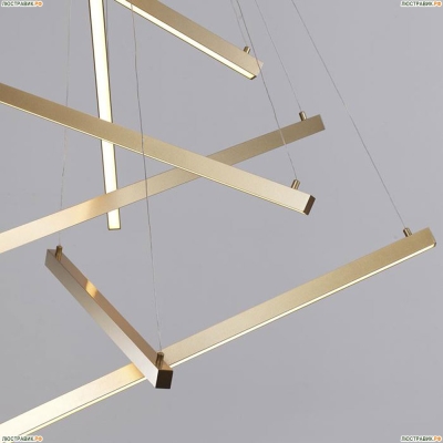 Подвес 3860/48L ★Odeon Light, 1 x 48Вт☀, Золото► — Купить▼