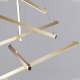 Подвес 3860/48L ★Odeon Light, 1 x 48Вт☀, Золото► — Купить▼