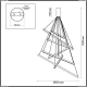 Подвес 3860/96L ★Odeon Light, 1 x 96Вт☀, Золото► — Купить▼