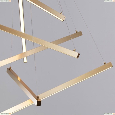 Подвес 3860/96L ★Odeon Light, 1 x 96Вт☀, Золото► — Купить▼
