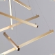 Подвес 3860/96L ★Odeon Light, 1 x 96Вт☀, Золото► — Купить▼