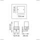 Бра 731617 ★Lightstar, 1 x 40Вт☀, Черный► — Купить▼