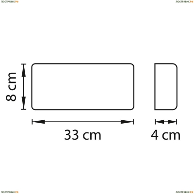 Светильник 810616 ★Lightstar, 1 x 10Вт☀, Хром► — Купить▼