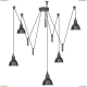 Люстра 761057 ★Lightstar, 5 x 40Вт☀, Черный► — Купить▼