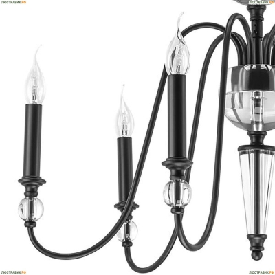 Люстра 732067 ★Lightstar, 6 x 40Вт☀, Черный► — Купить▼