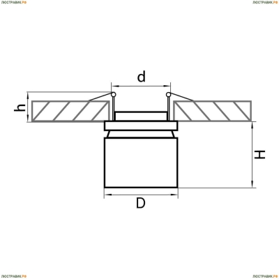 Светильник 213847 ★Lightstar, 1 x 40Вт☀, Черный► — Купить▼